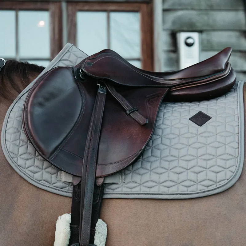 Kentucky Classic Jumping Saddlecloth - Beige-1